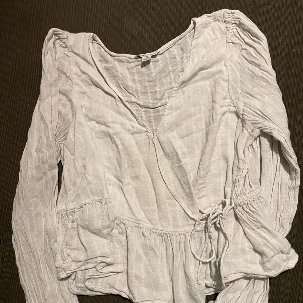 american eagle blouse size XL